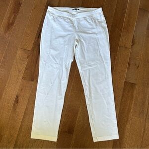 Eileen Fisher Slim Ankle Pant White Size Small